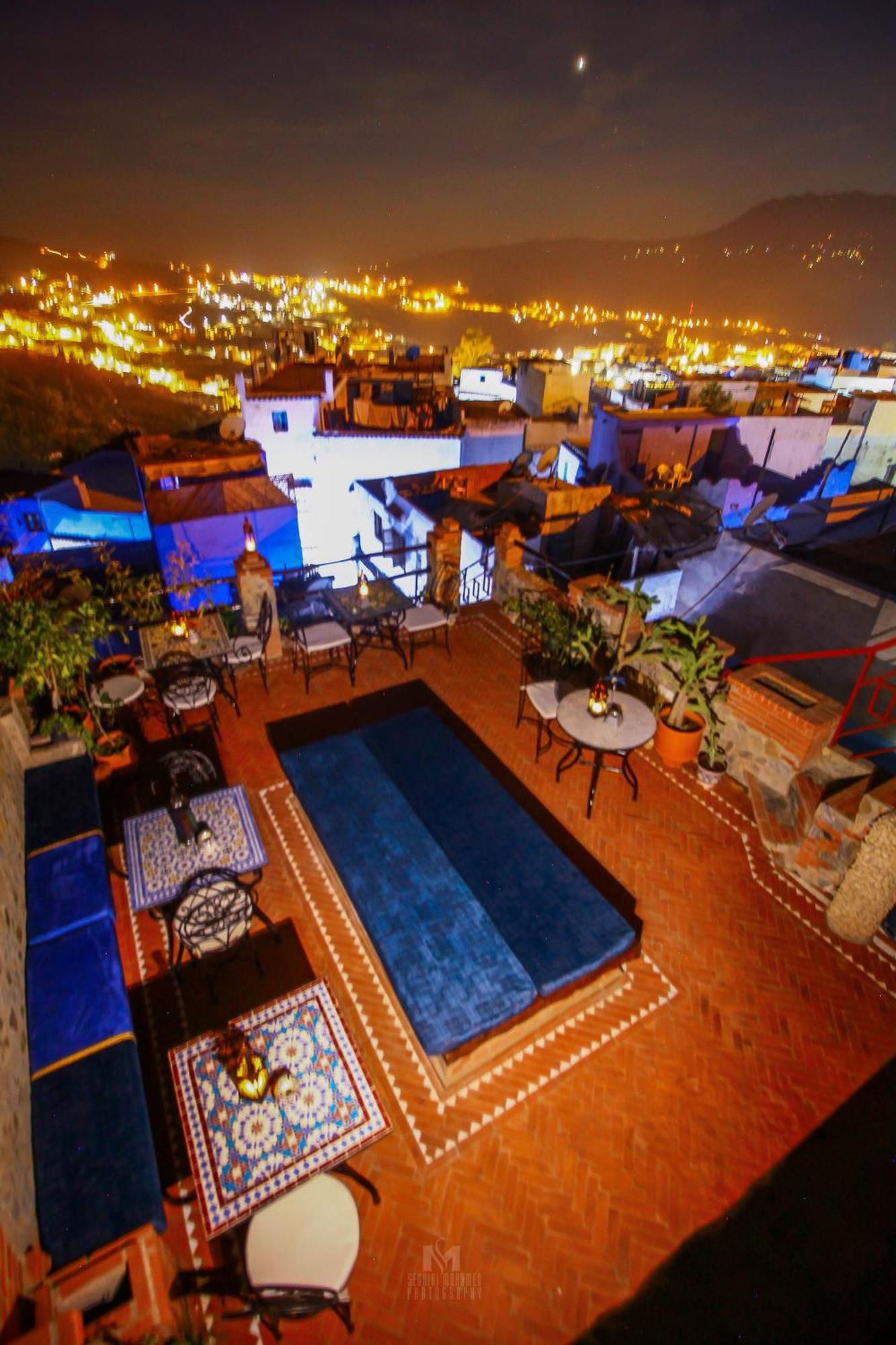 Hotel Riad Bab Mahruk Chefchaouen Exterior foto