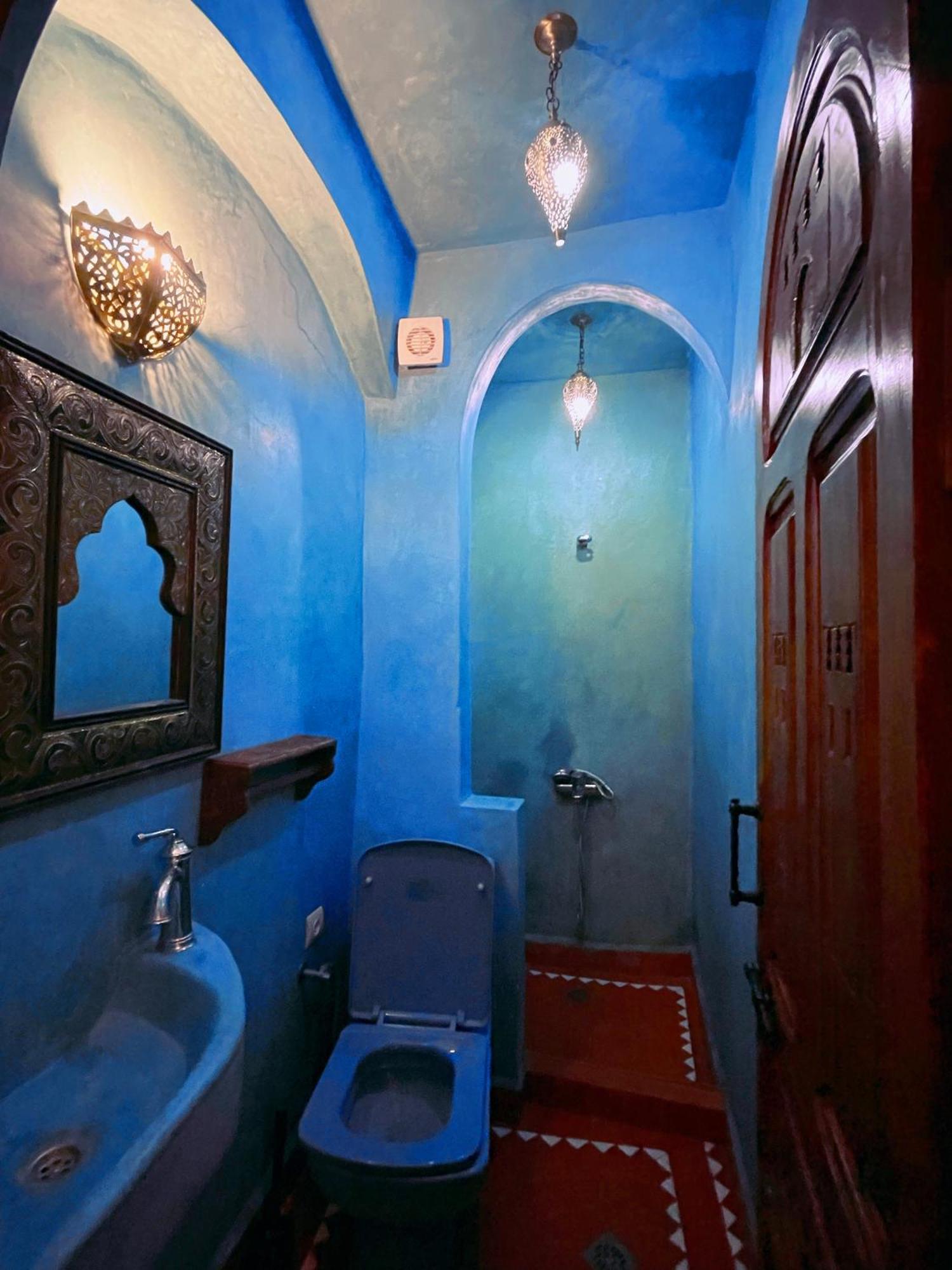 Hotel Riad Bab Mahruk Chefchaouen Exterior foto