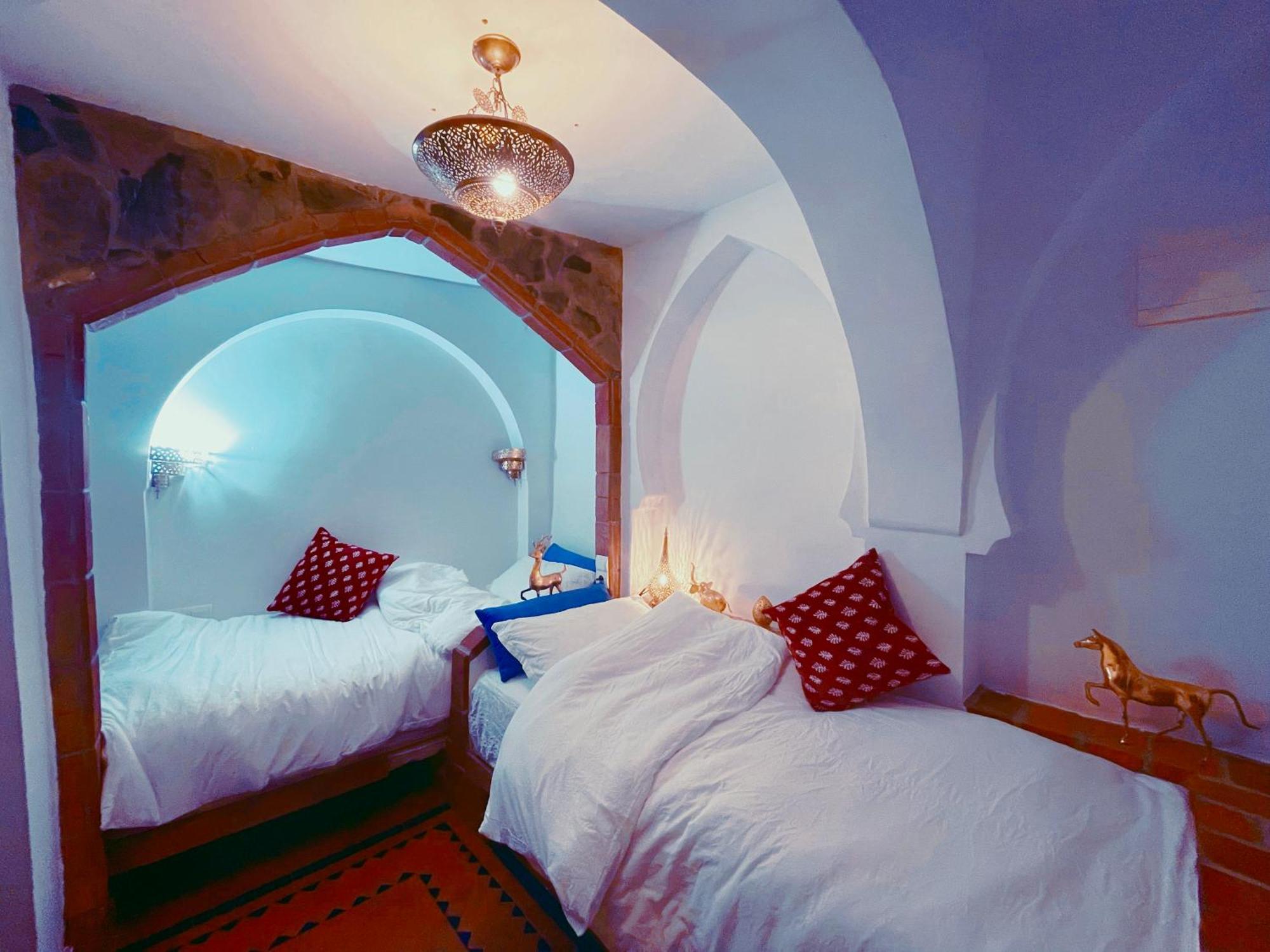 Hotel Riad Bab Mahruk Chefchaouen Exterior foto