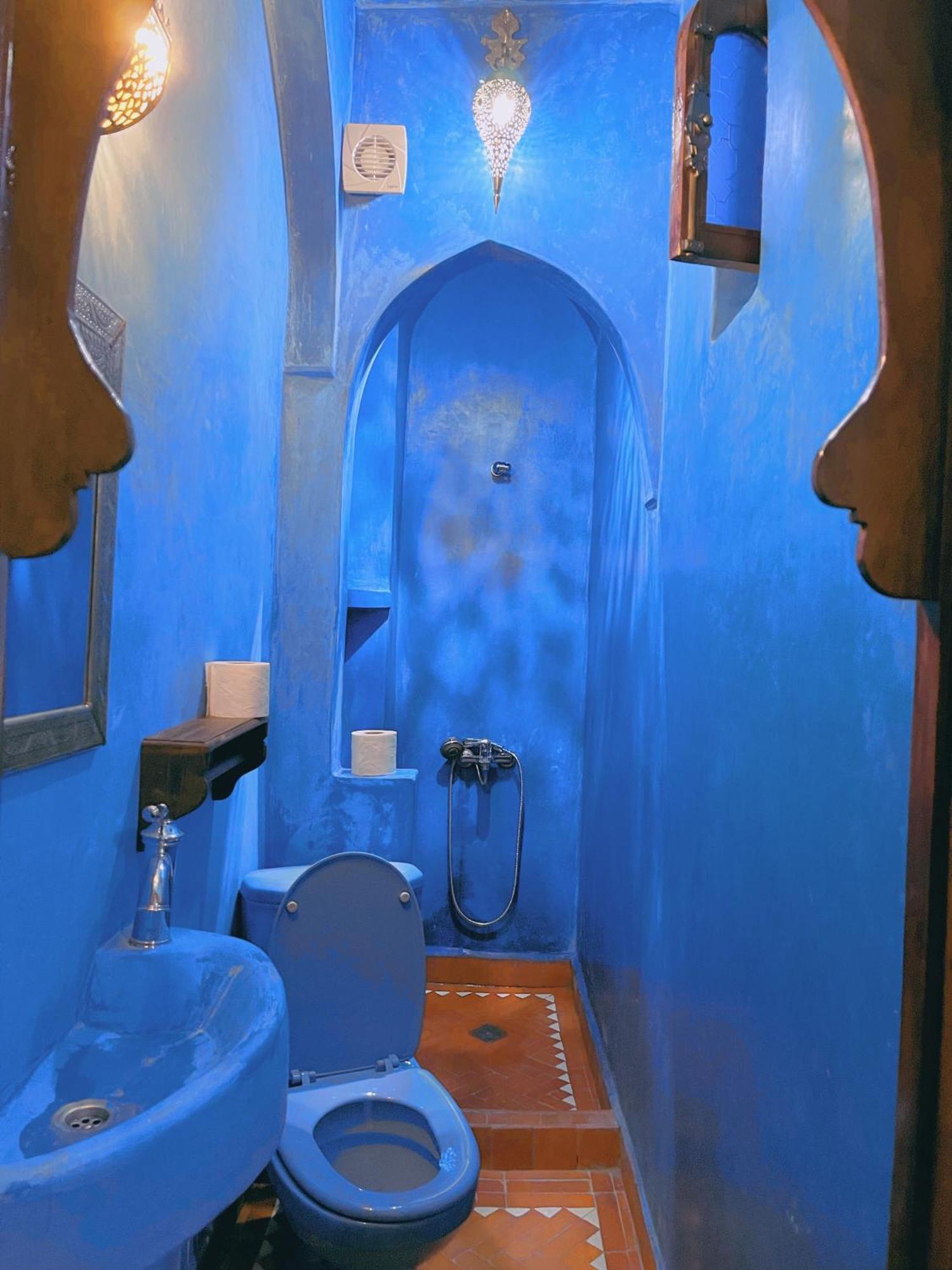 Hotel Riad Bab Mahruk Chefchaouen Exterior foto
