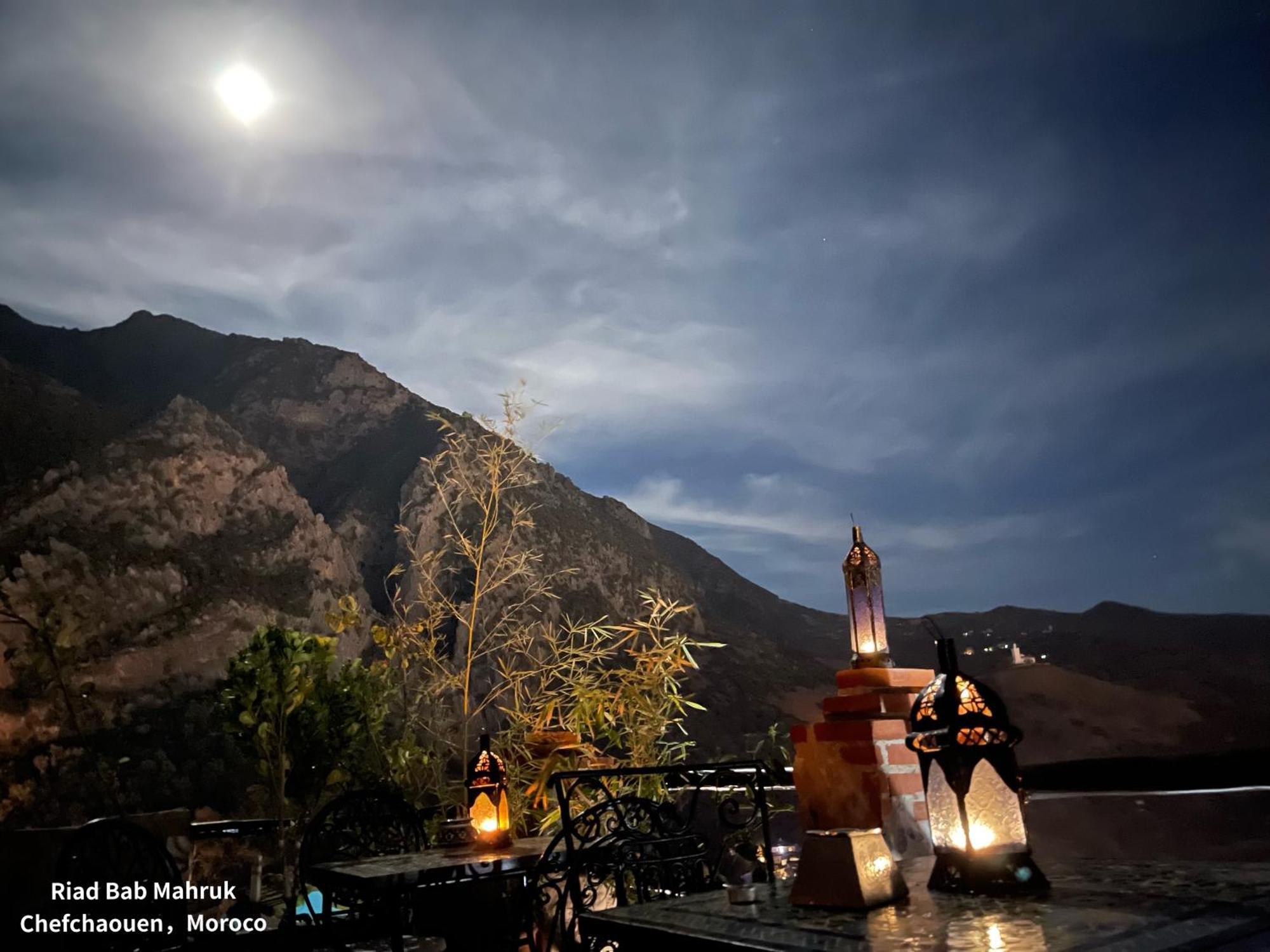 Hotel Riad Bab Mahruk Chefchaouen Exterior foto