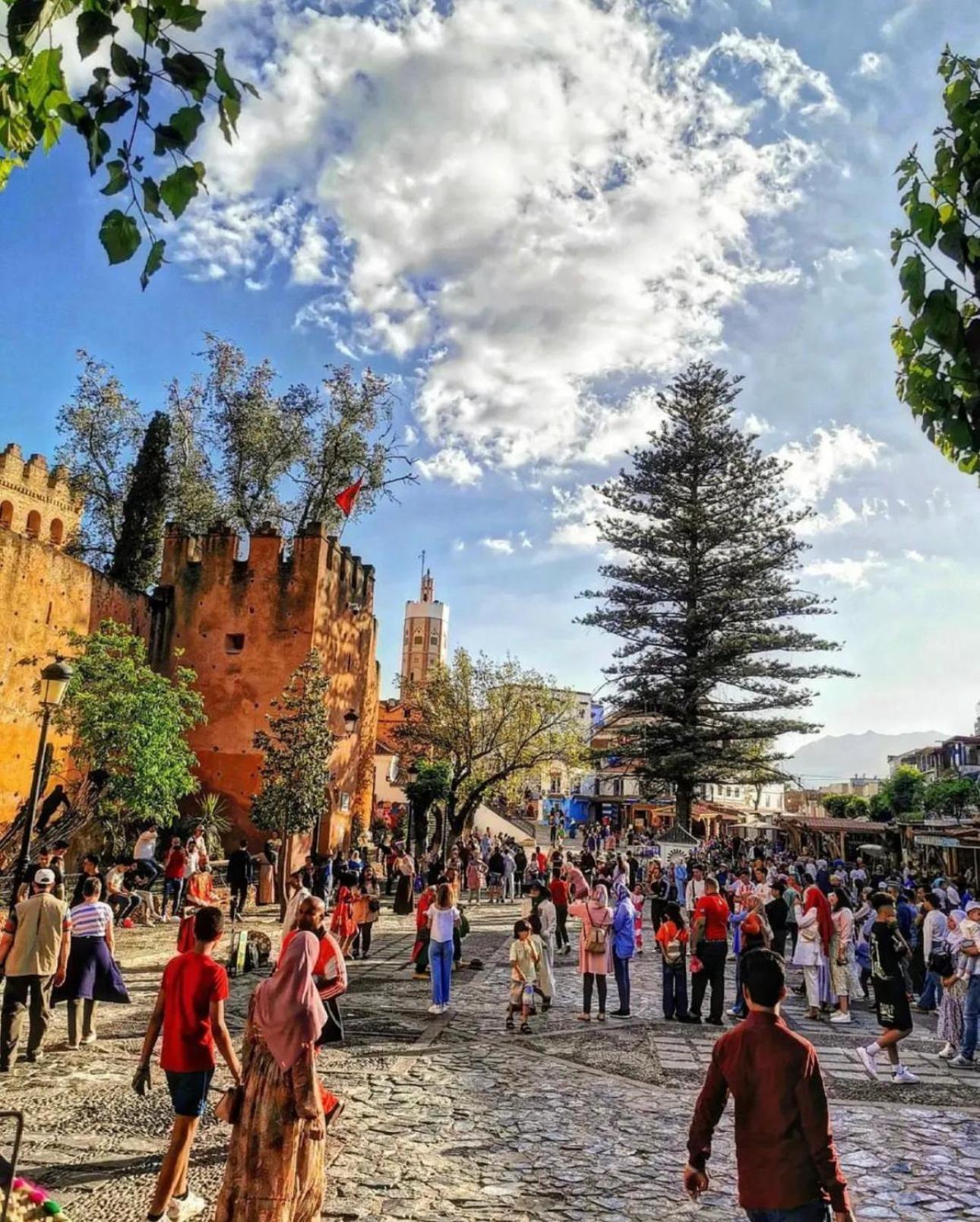 Hotel Riad Bab Mahruk Chefchaouen Exterior foto