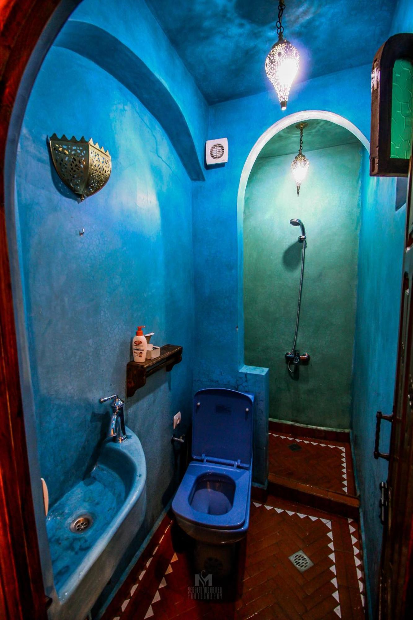 Hotel Riad Bab Mahruk Chefchaouen Exterior foto