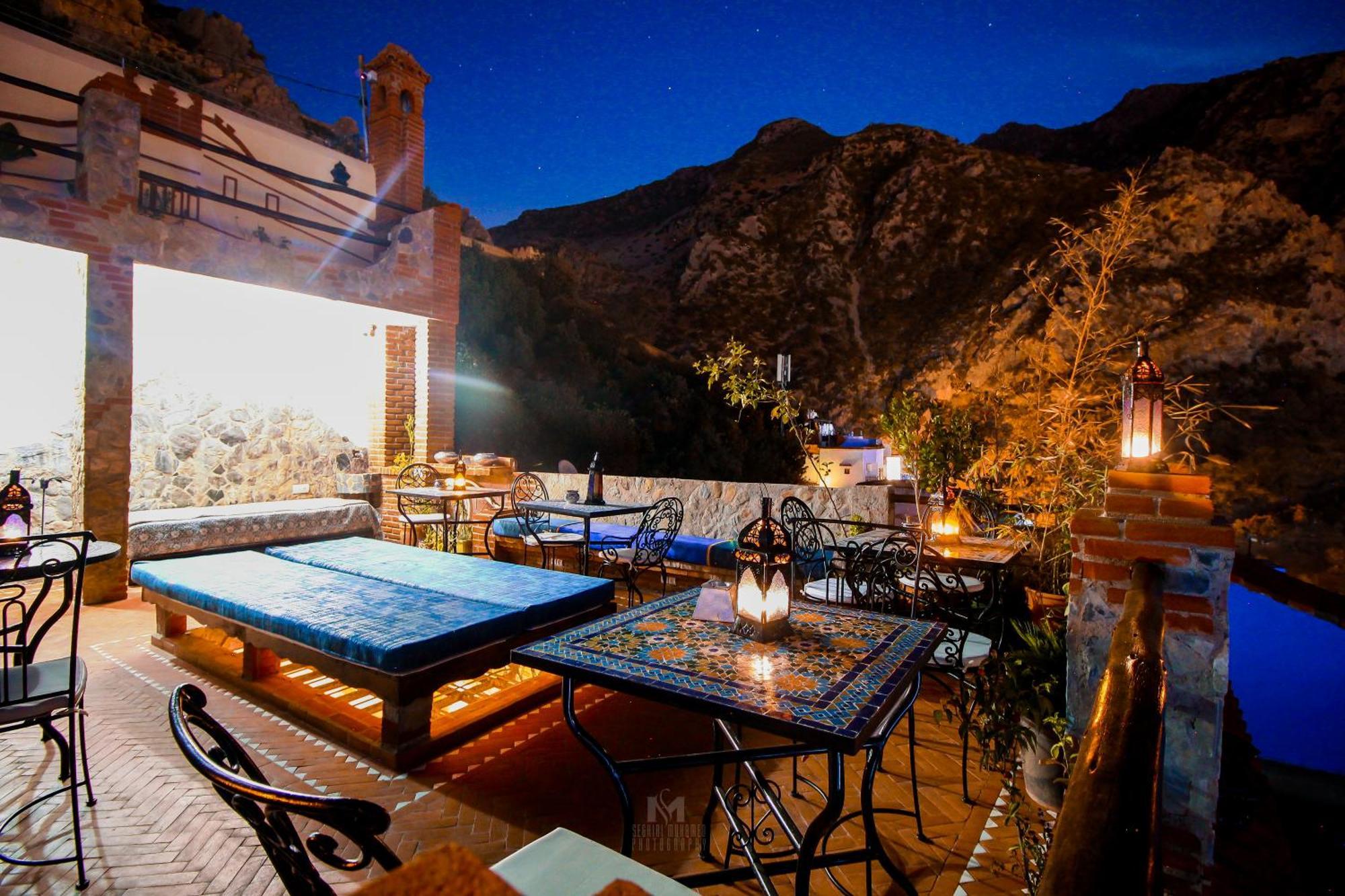Hotel Riad Bab Mahruk Chefchaouen Exterior foto