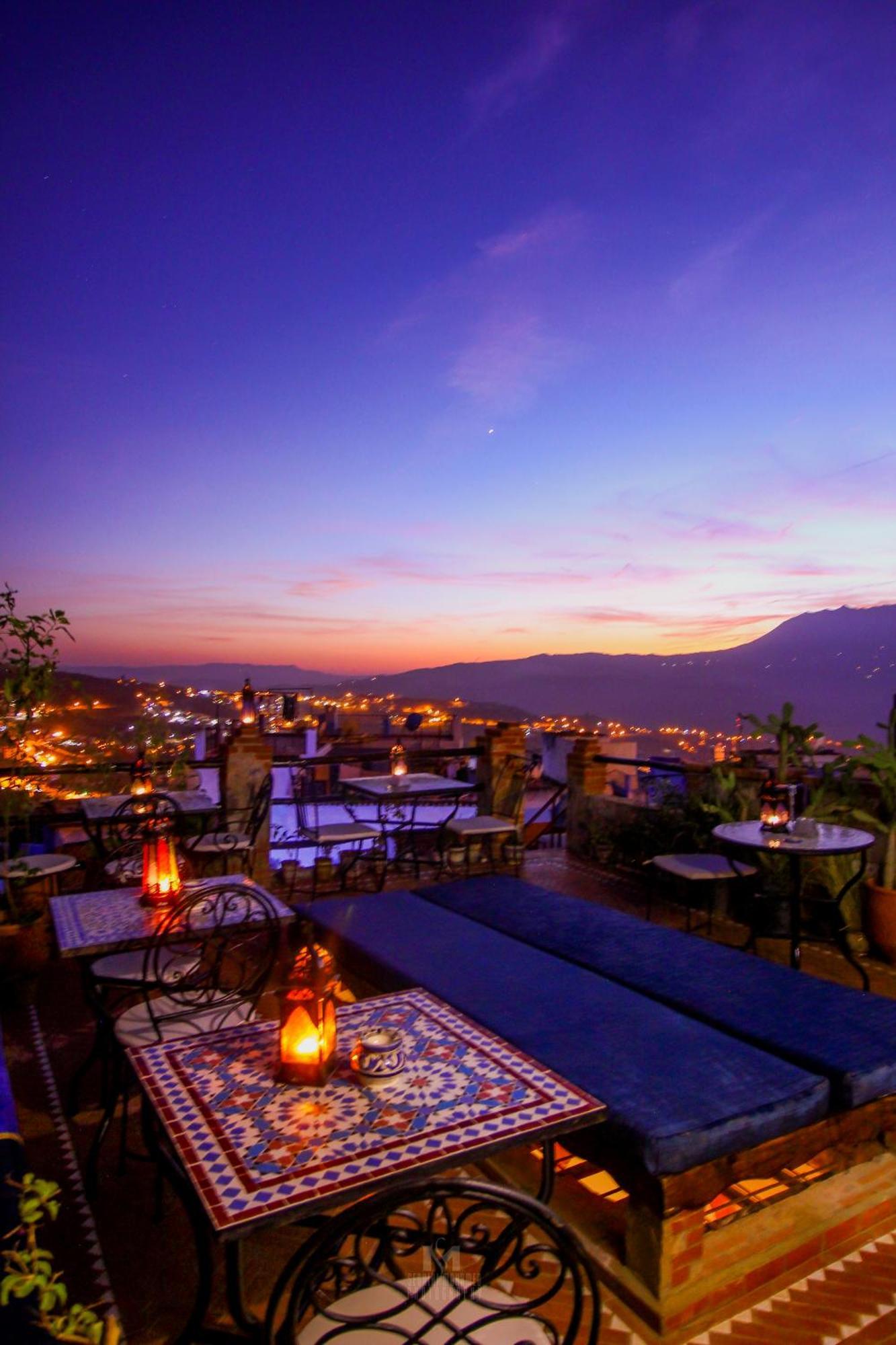 Hotel Riad Bab Mahruk Chefchaouen Exterior foto
